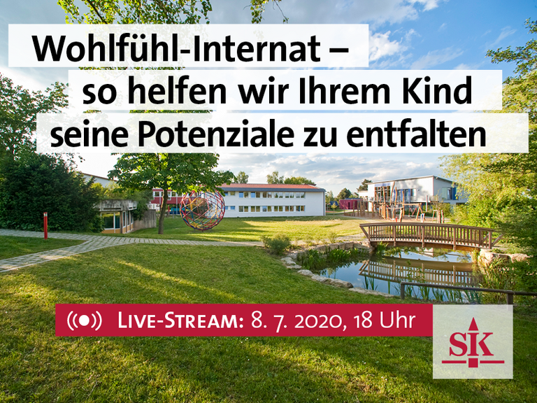 YouTube LiveStream zum Thema Wohlfühl-Internat Schloss-Schule Kirchberg – so helfen wir Ihrem Kind seine Potenziale zu entfalten 