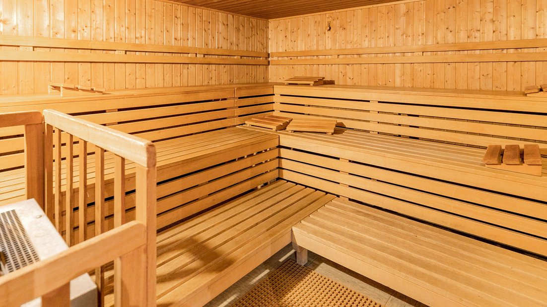 Sauna-Innenraum